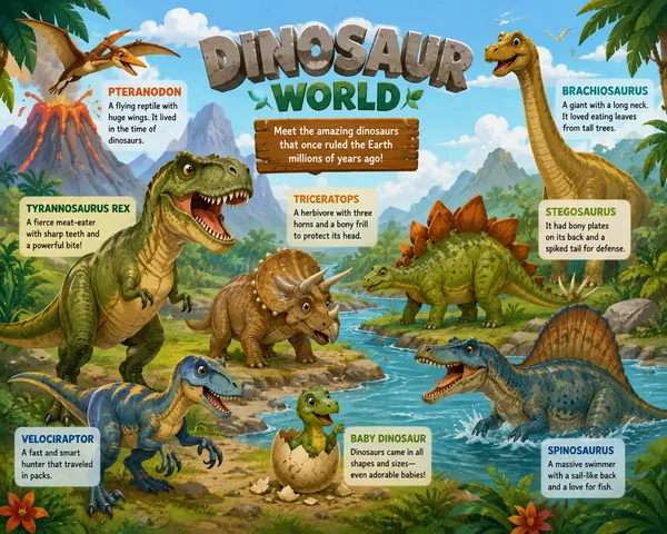 Dinosaur_World_Educational_Poster_Learning_Wall_Art_For_Kids