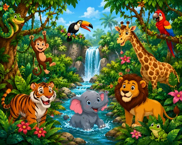 Jungle_Theme_Animal_Adventure_Poster_Wall_Art_For_Kids