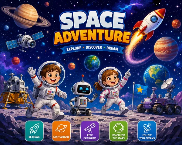 Space_Adventure_Learning_Poster_Educational_Wall_Art_For_Kids