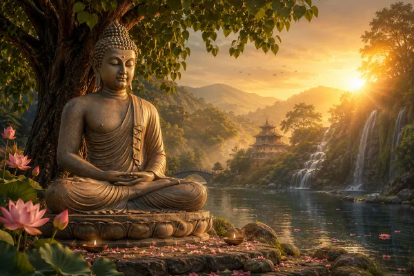 Buddha_Serenity_Meditation_Art_Framed_Canvas_Wall_Art_|_Premium_Hd_Print