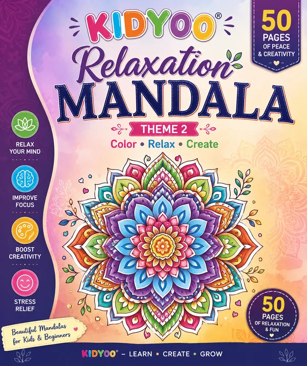 Relaxation_Mandala_Art_Theme_2_50_Unique_Mandala_Designs_For_Mindful_Coloring_Relaxation_Creativity_Pack_Of_2