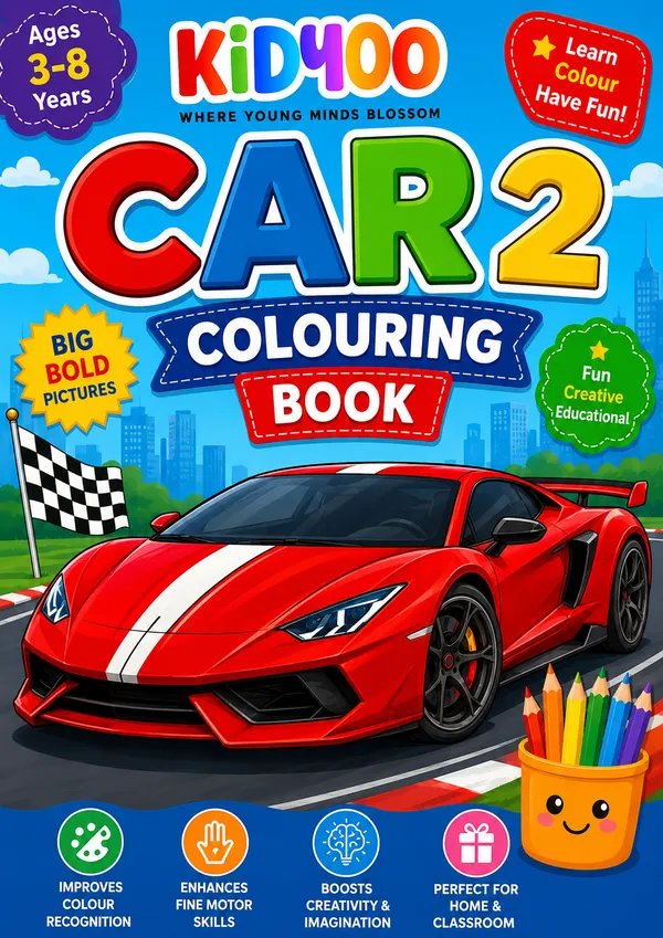 Cars_Coloring_Book_-_Theme_2_|_200_Pages_Of_Creative_Coloring_Adventures_For_Young_Car_Enthusiasts