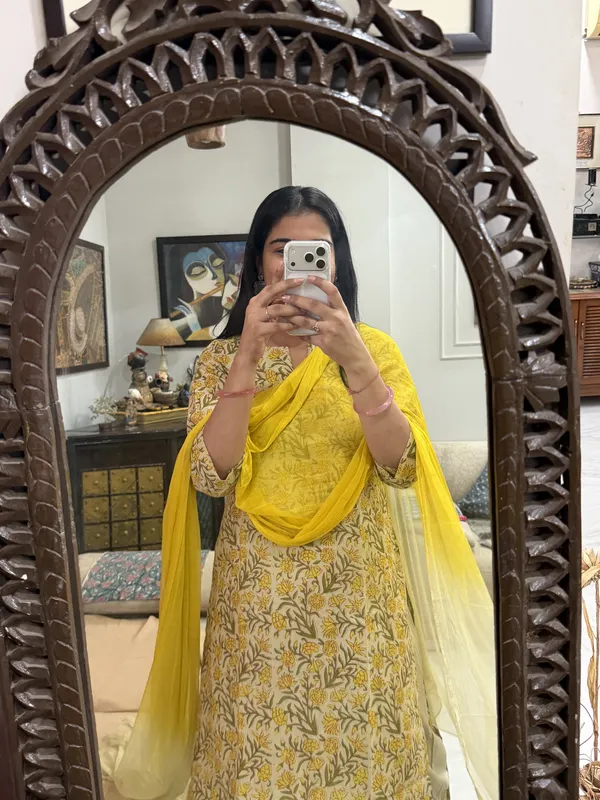 pure_cotton_yellow_straight_suit_set
