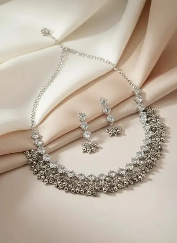 Silver_Oxidised_Floral_Ghungroo_Choker_Necklace_Set_For_Women