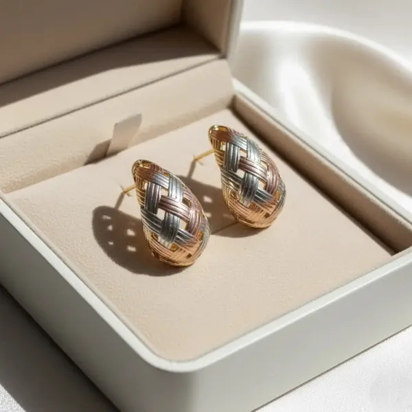 Tri-Color_Gold_Basket-Weave_Hoop_Earrings_For_Women