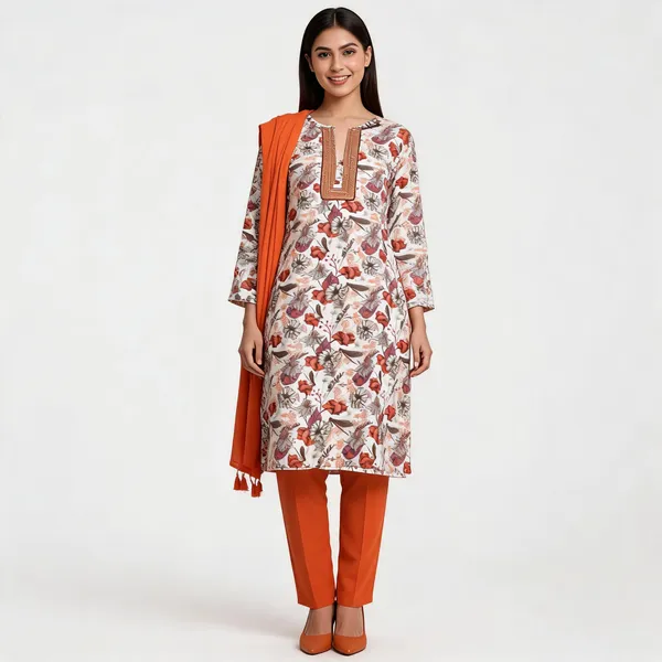 White_Cotton_Fabric_Suit_For_Women