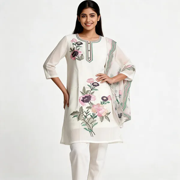 Off_White_Cotton_Fabric_Suit_For_Women