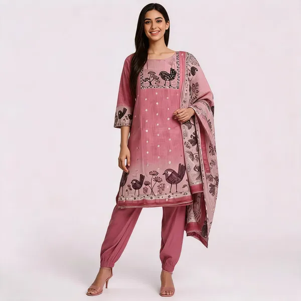 Pink_Chanderi_With_Work_Suit_For_Women