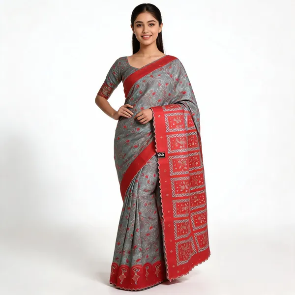 Grey_Silk_Saree_For_Women