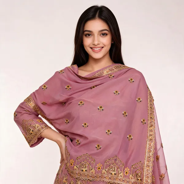 Pink_Crystal_&_Silk_Saree_For_Women