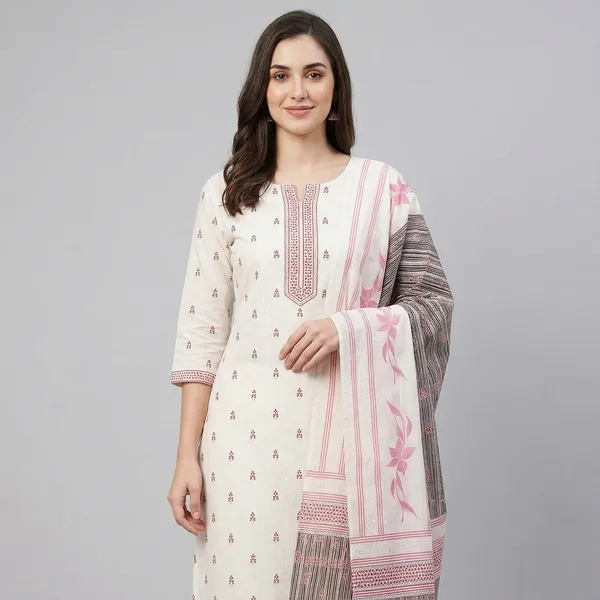 Pink_Pure_Cotton_Unstitched_Suit_For_Women