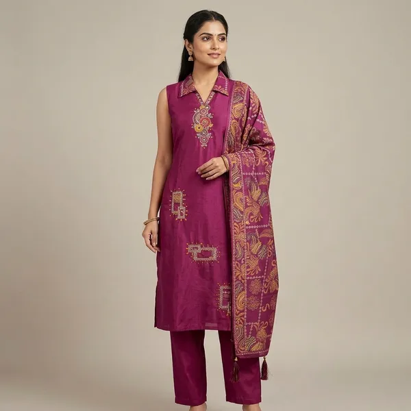 Rani_Pink_Cotton_Co-Ord_Set_For_Women