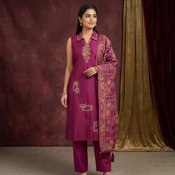 Rani_Pink_Cotton_Co-Ord_Set_For_Women