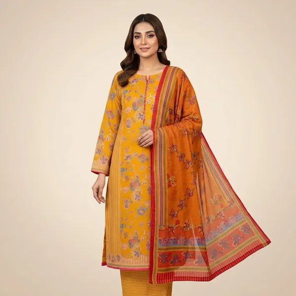 Mustard_Yellow_Cotton_Unstitched_Suit_For_Women
