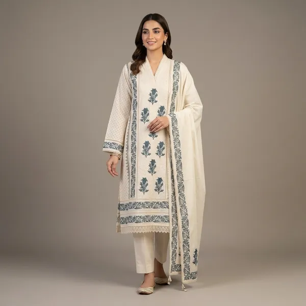Blue_Pure_Cotton_Chikankari_Work_Unstitched_Suit_For_Women
