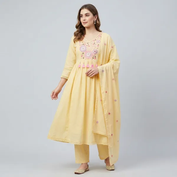Yellow_Mal_Cotton_Suit_For_Women