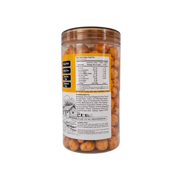 2✗_Chilli_Cheese_Roasted_Makhana_Fox_Nuts_75G_Pack_Of_2