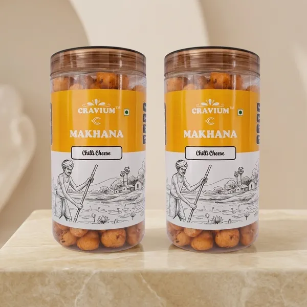 2✗_Chilli_Cheese_Roasted_Makhana_Fox_Nuts_75G_Pack_Of_2