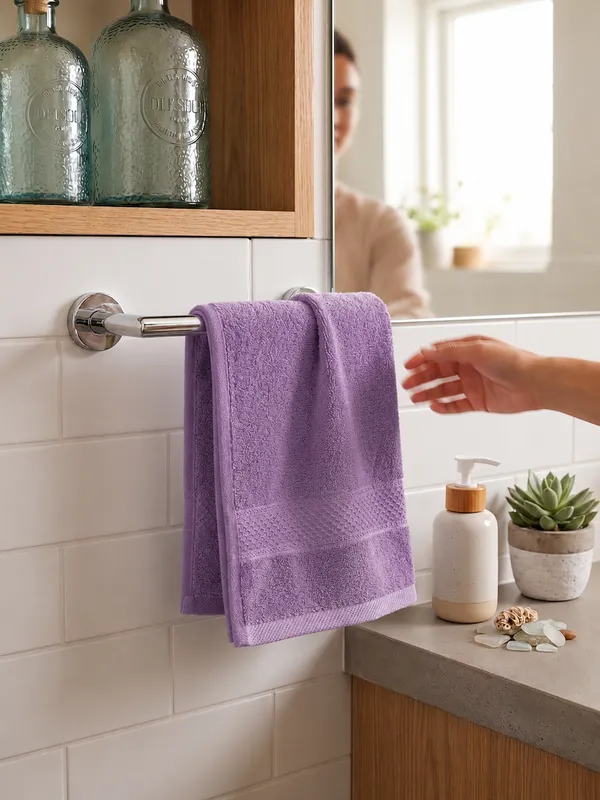 Hand_Towel_|_Pack_of_2_|100%_Cotton_|__40_CMS_x_60_CMS_|_Super_Absorbent_|_Lavender