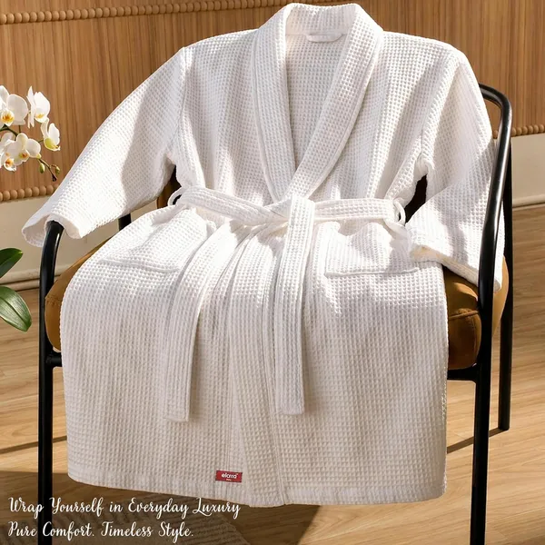 Waffle_Cotton_Bathrobe