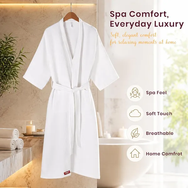 Waffle_Cotton_Bathrobe