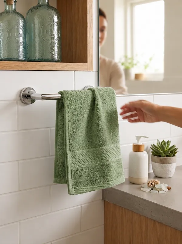 Hand_Towel_|_Pack_of_2_|_100%_Cotton_|__40_CMS_x_60_CMS_|_Super_Absorbent_|_Olive