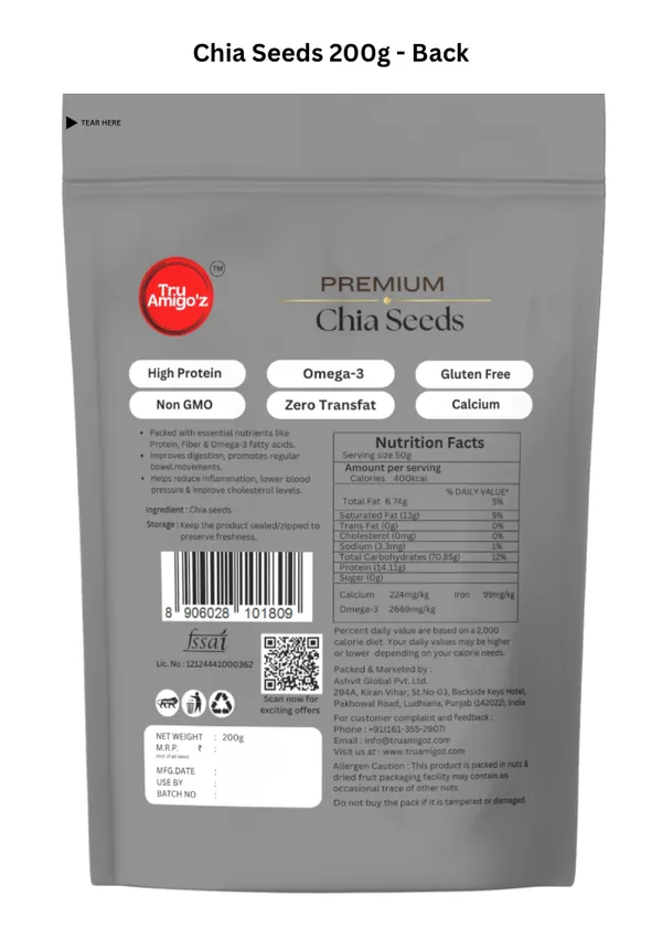 Tru_Amigo'z_Chia_Seeds_Pack_Of_2