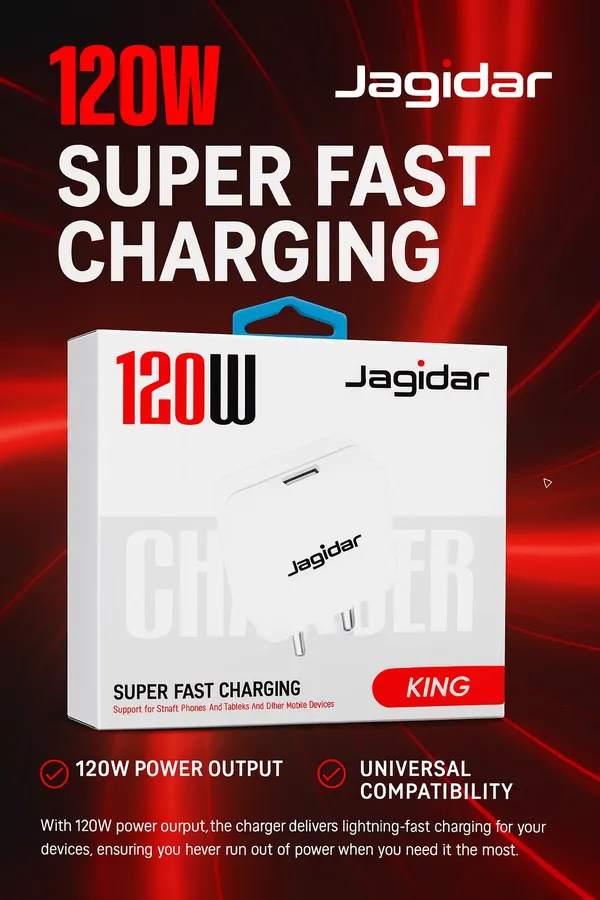 Jagidar_120W_Super_Fast_Charging_Wall_Charger