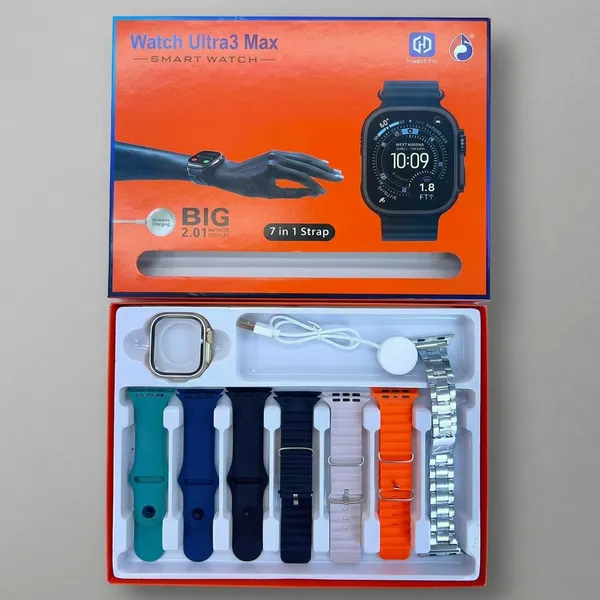 Watch_Ultra3_Max_Smartwatch_With_7_In_1_Strap_Set