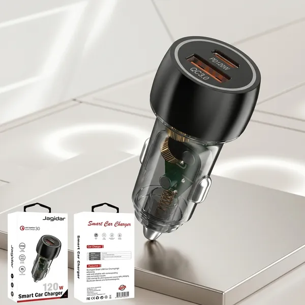 Jagidar_120W_Fast_Charging_Quick_Charge_3.0_Smart_Car_Charger