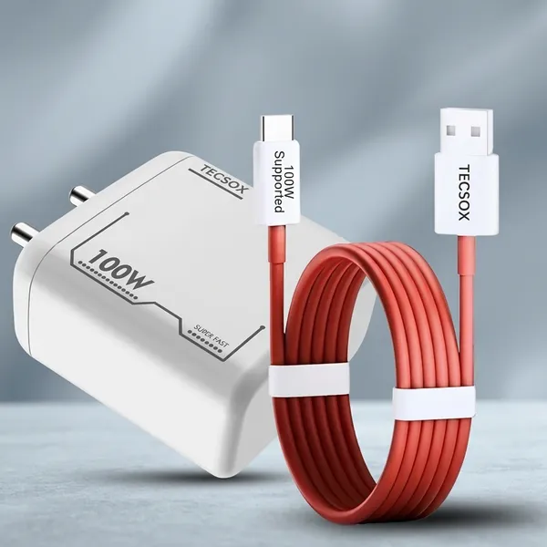 Tecobox_100W_Fast_Charger_With_Type-C_To_Usb_Cable
