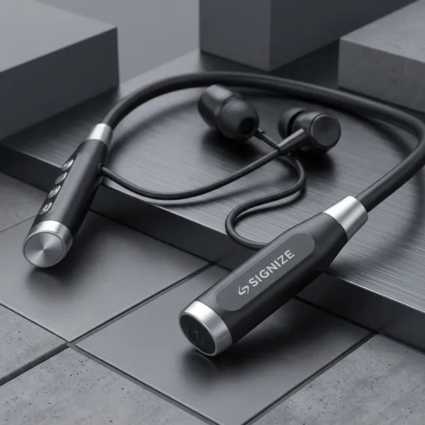 Black_Wireless_Neckband_Bluetooth_Earphones_With_Mic