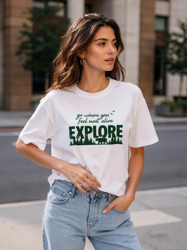 TRENDNEAR_100%_Cotton_Round_Neck_Oversized_Tshirt_for_Women_with_Graphic_Print_'EXPLORE'
