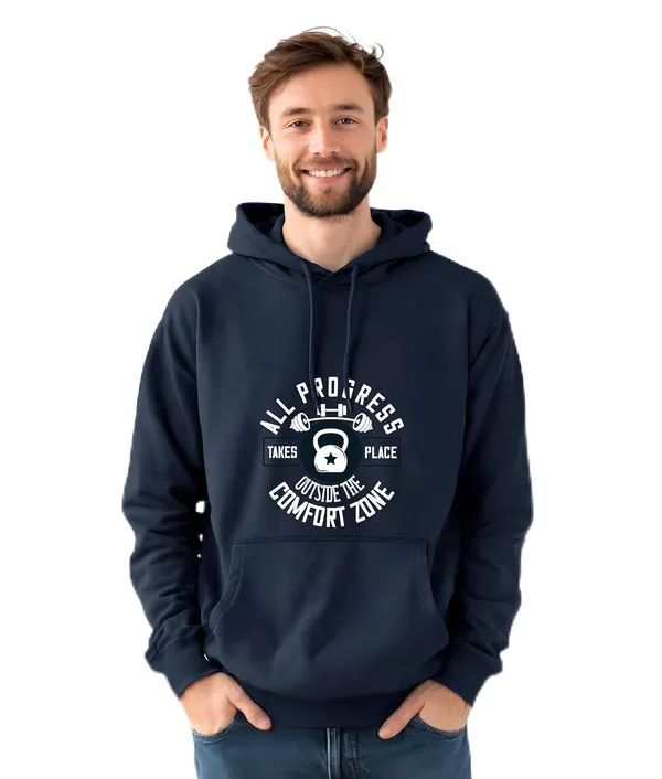 Poly_Cotton_Graphic_Printed_Hoodie_Pullover_With_Full_Sleeve_All_Progress_Takes_Place_Outside_The_Comfort_Zone_Print_Hoodie_Winter_Wear_Relaxed_Fit_Hoodies_For_Mens