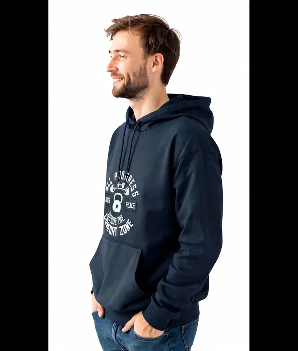 Poly_Cotton_Graphic_Printed_Hoodie_Pullover_With_Full_Sleeve_All_Progress_Takes_Place_Outside_The_Comfort_Zone_Print_Hoodie_Winter_Wear_Relaxed_Fit_Hoodies_For_Mens