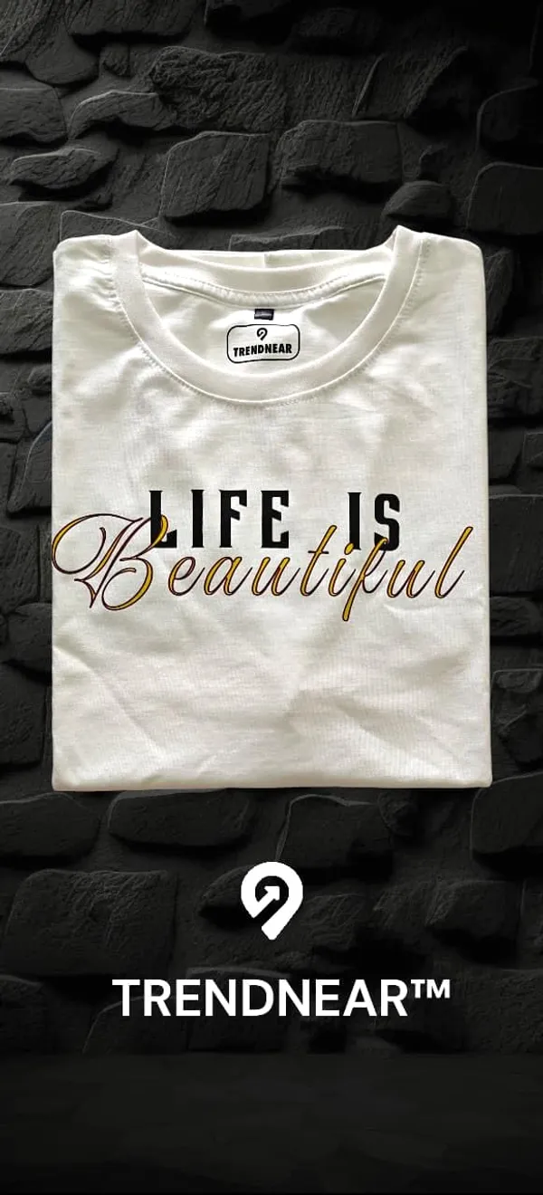 Trendnear_Oversized_T_Shirt_For_Women__Life_Is_Beautiful_Print_Relaxed_Fit