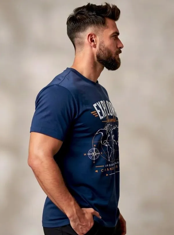 Mens_Graphic_Printed_T_Shirt_Explore_The_World_100_Cotton_Soft_And_Breathable_Round_Neck_Short_Sleeve