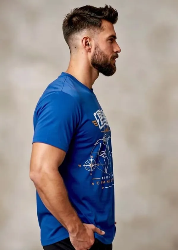 Mens_Graphic_Printed_T_Shirt_Explore_The_World_100_Cotton_Soft_And_Breathable_Round_Neck_Short_Sleeve