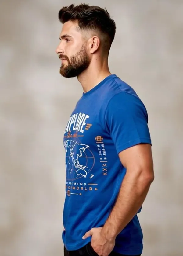 Mens_Graphic_Printed_T_Shirt_Explore_The_World_100_Cotton_Soft_And_Breathable_Round_Neck_Short_Sleeve