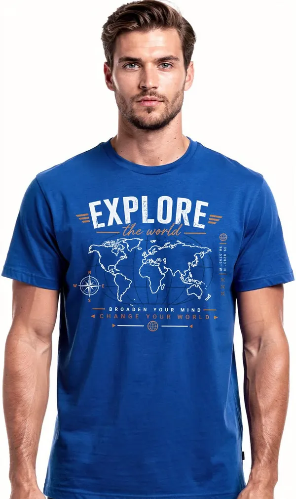 Mens_Graphic_Printed_T_Shirt_Explore_The_World_100_Cotton_Soft_And_Breathable_Round_Neck_Short_Sleeve