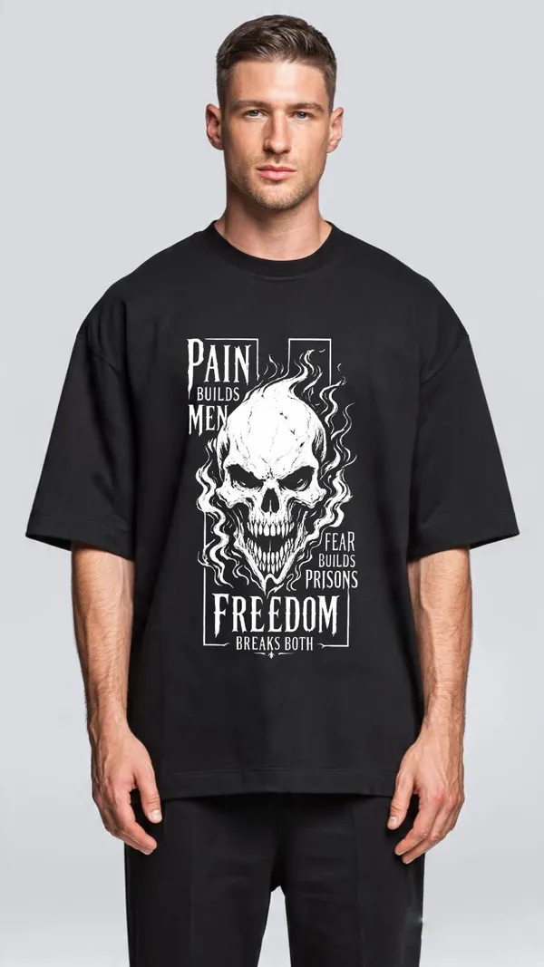 Product_Summary_Trendnear_Oversized_T_Shirt_For_Men_100_Cotton_Graphic_Print_Biowashed_Relaxed_Fit_Round_Neck_Black_White_And_Coffee