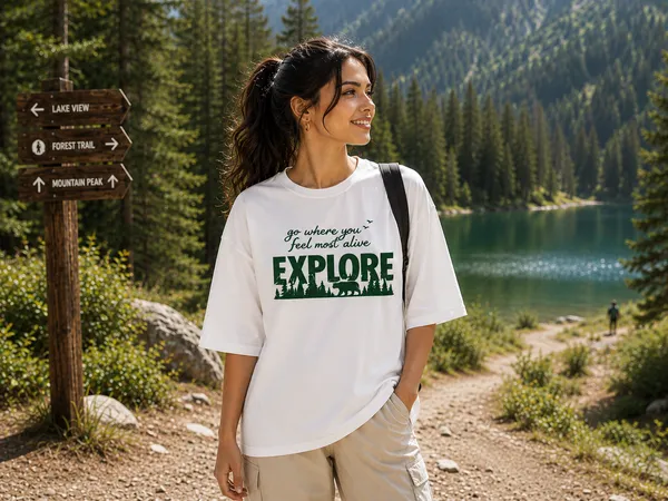 TRENDNEAR_100%_Cotton_Round_Neck_Oversized_Tshirt_for_Women_with_Graphic_Print_'EXPLORE'