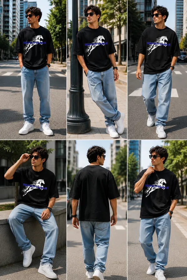 TRENDNEAR_Oversized_Round_Neck_T-shirt_for_Men_with_graphic_print_'UNSTOPPABLE'