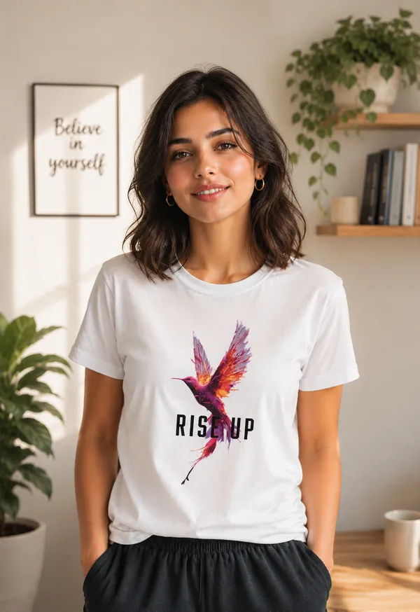 Product_Summary_Trendnear_100_Cotton_Graphic_Printed_T_Shirt_Round_Neck_With_Half_Sleeve_Rise_Up_Print_Tshirt_Soft_Breathable_Tshirts_For_Womens