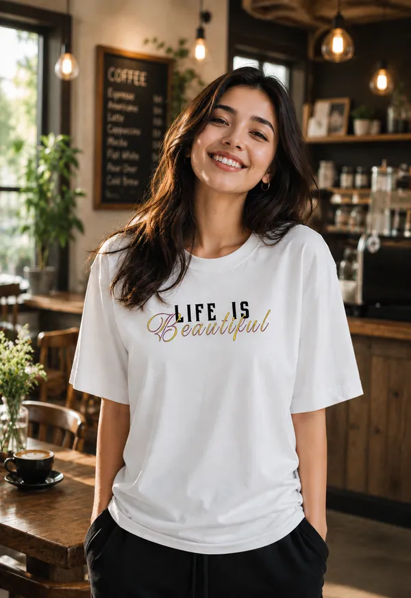 Trendnear_Oversized_T_Shirt_For_Women__Life_Is_Beautiful_Print_Relaxed_Fit