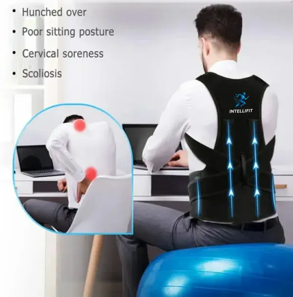 IntelliFit_Posture_Corrector_Belt_Pro_for_Men_And_Women_Back_Support_Belt_for_Straight_Back_Back_/_Lumbar_Support_(Black)