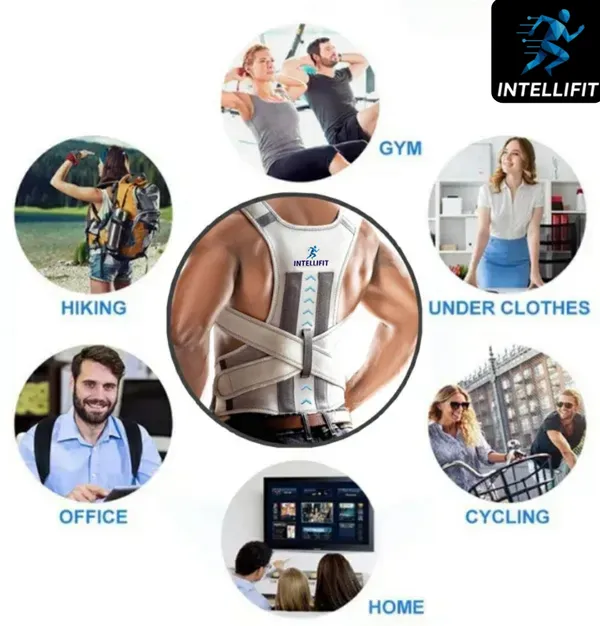 IntelliFit_Posture_Corrector_Belt_of_men_And_women_Straight_backbone_Belt_Back_Support_Belt_Back_/_Lumbar_Support_(Grey)