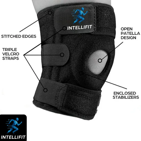 IntelliFit_Knee_Support_for_Men_And_Women_for_Gym_And_Running_Knee_pain_Relief_Knee_Support_(Black)