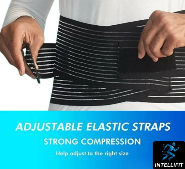 IntelliFit_Lumbar_Support_Belt_Duo_–_Grey_And_Black