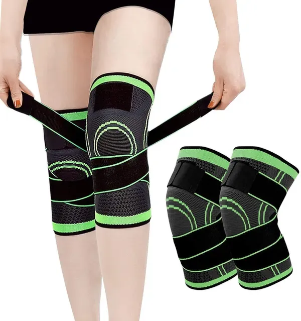 IntelliFit_Knee_Support_Duo_–_Black_And_Green/Grey